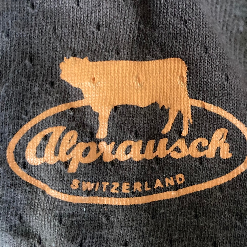 Alprausch Switzerland Unique Rare Top